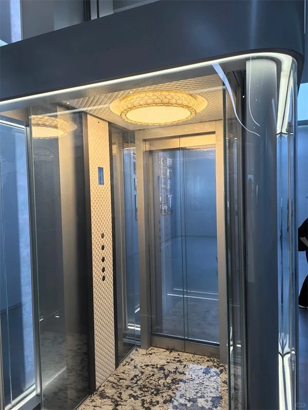Square Glass Elevators